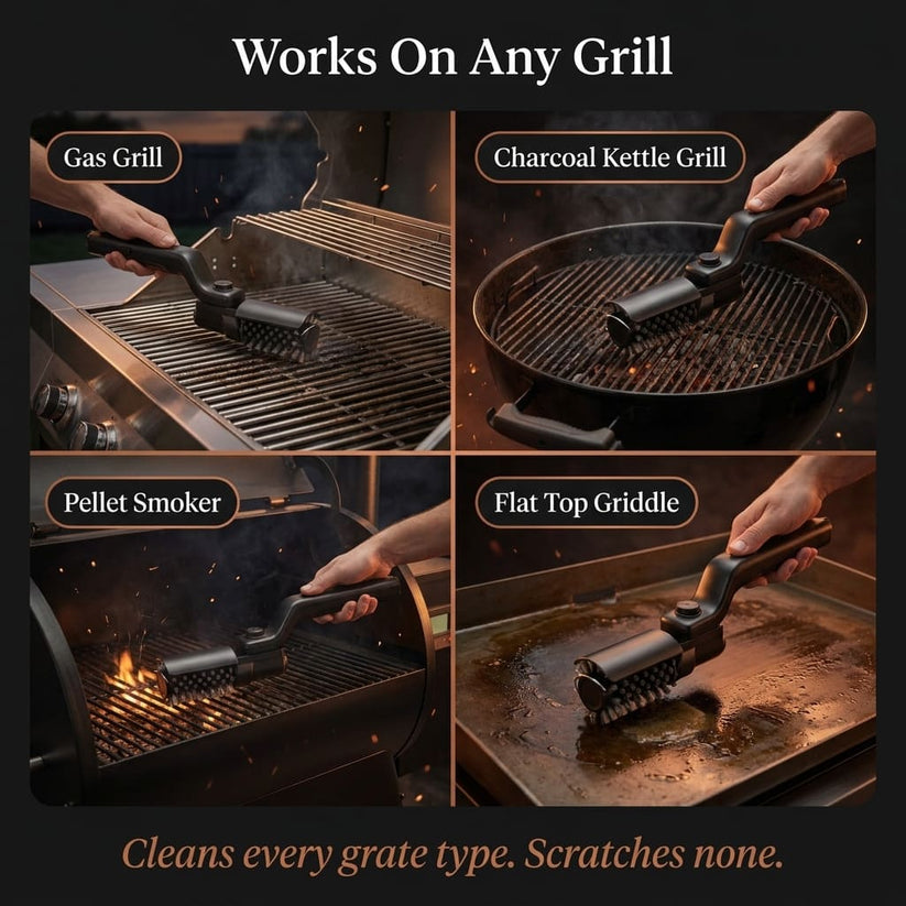 MrGrillmate - Electric BBQ Brush Cleaner